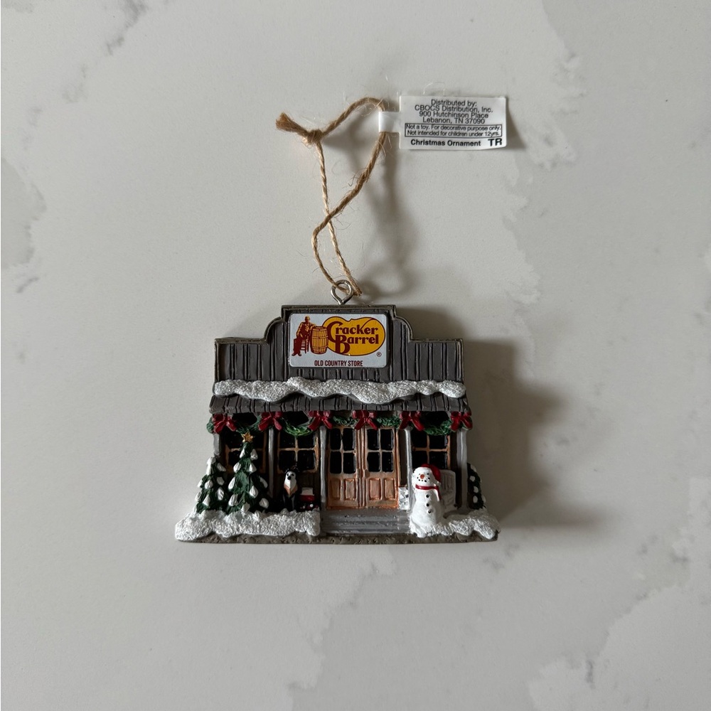 Cracker Barrel Old Country Store Ornament NWT